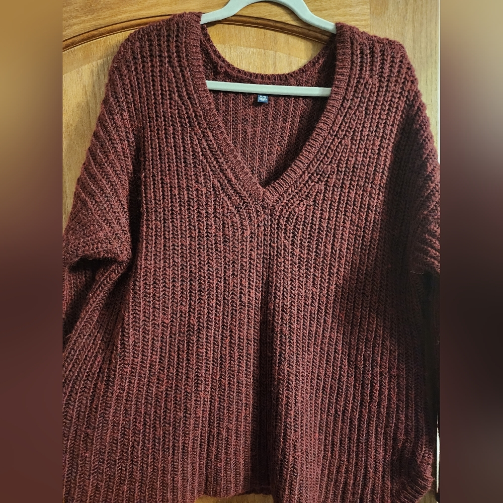 Womens XL American Eagle V neck Sweater